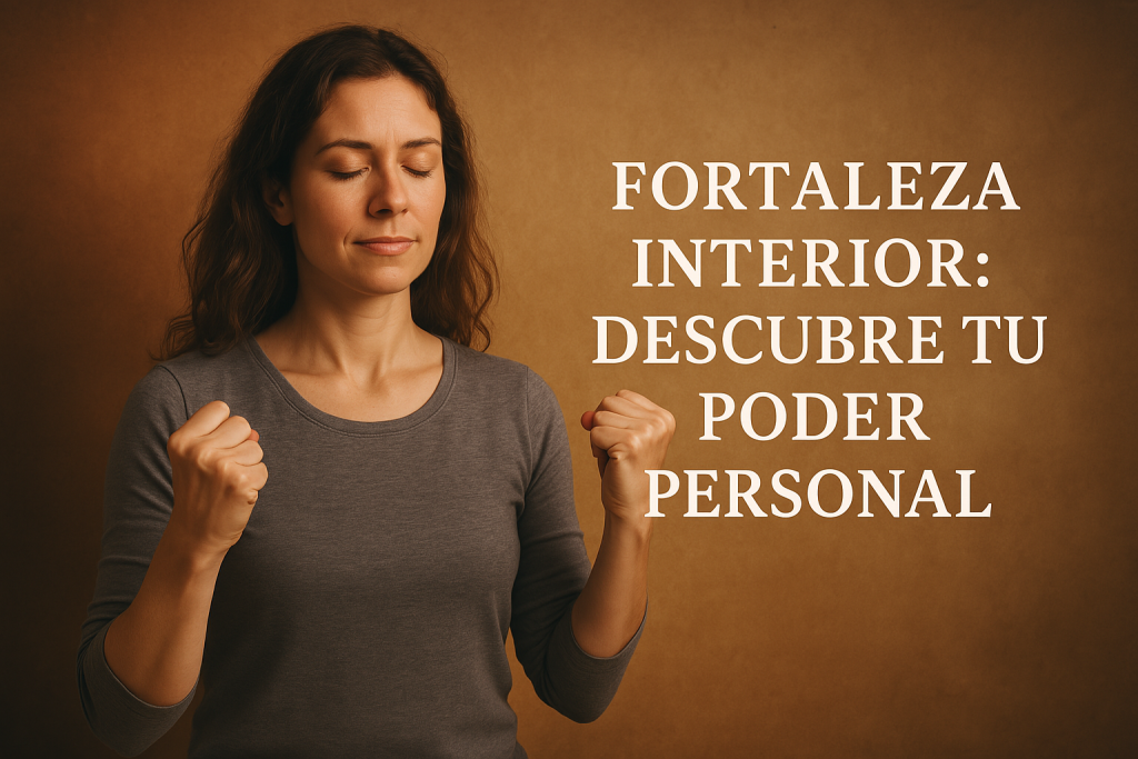 lt="Mujer conectando con su poder interior en un taller de desarrollo personal"